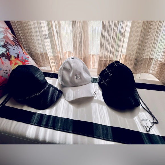 3 baseball caps, made in Korean - Picture 1 of 5